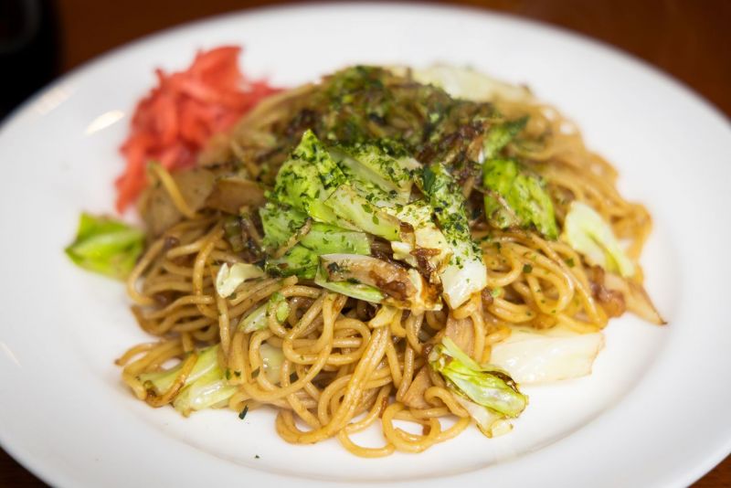 món Yakisoba ở Naniwaya